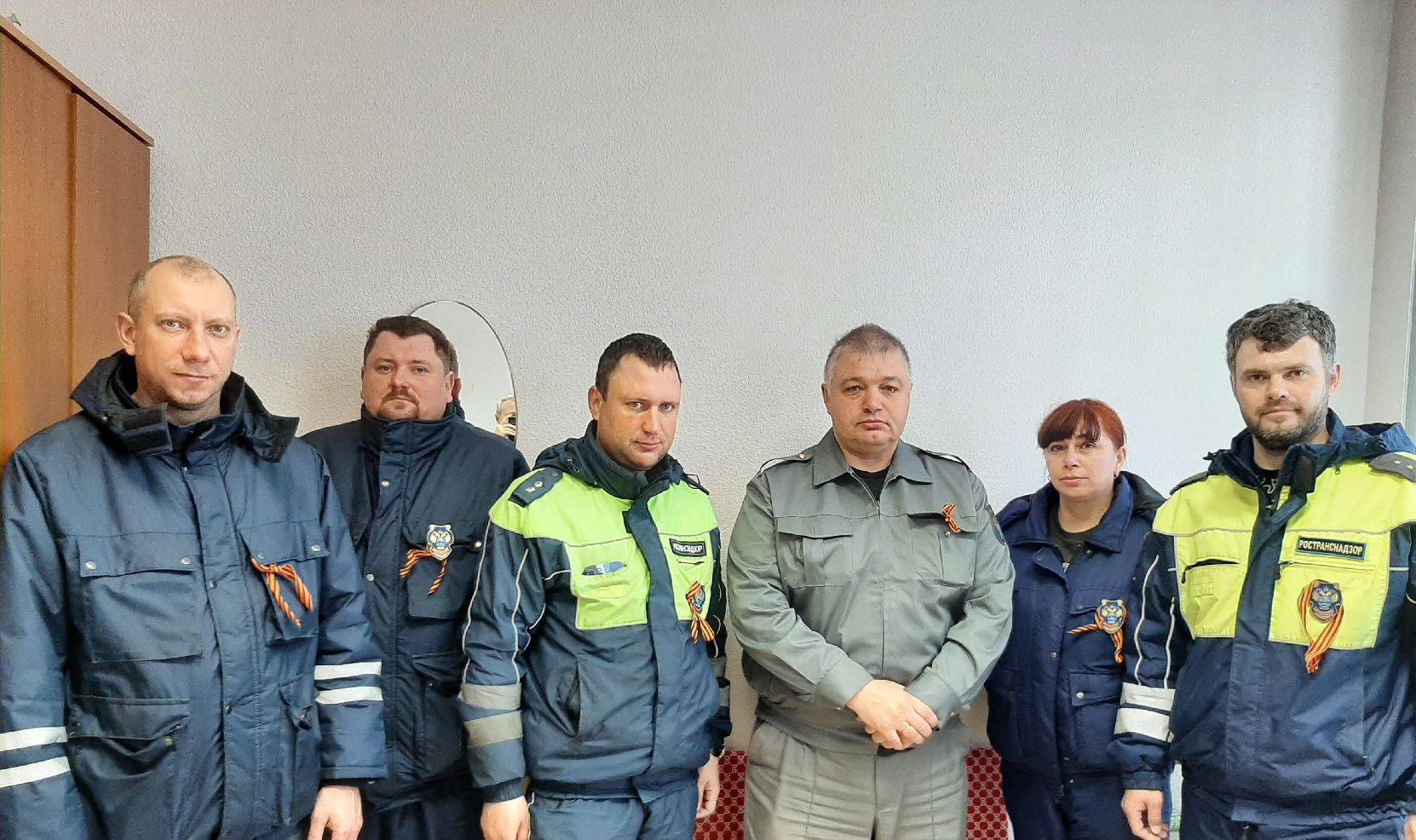 Сотрудники ТОГАДН по Новгородской области МТУ Ространснадзора по СЗФО принимают участие во Всероссийской акции «Георгиевская ленточка»